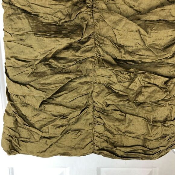 BCBGMAXAZRIA Silk Peridot Simsom Crosstop Cocktail Dress - Picture 11 of 14